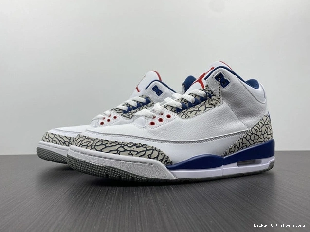 Kick Theory True Blue Jordan3 Breathable 854262- 3839 1029